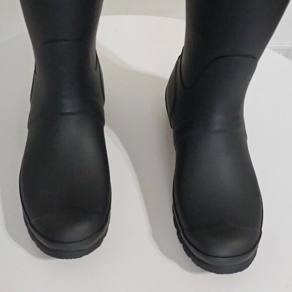 NIB Women's Hunter Original Tall Rain Boots in black, Size 7 - Picture 8 of 16
